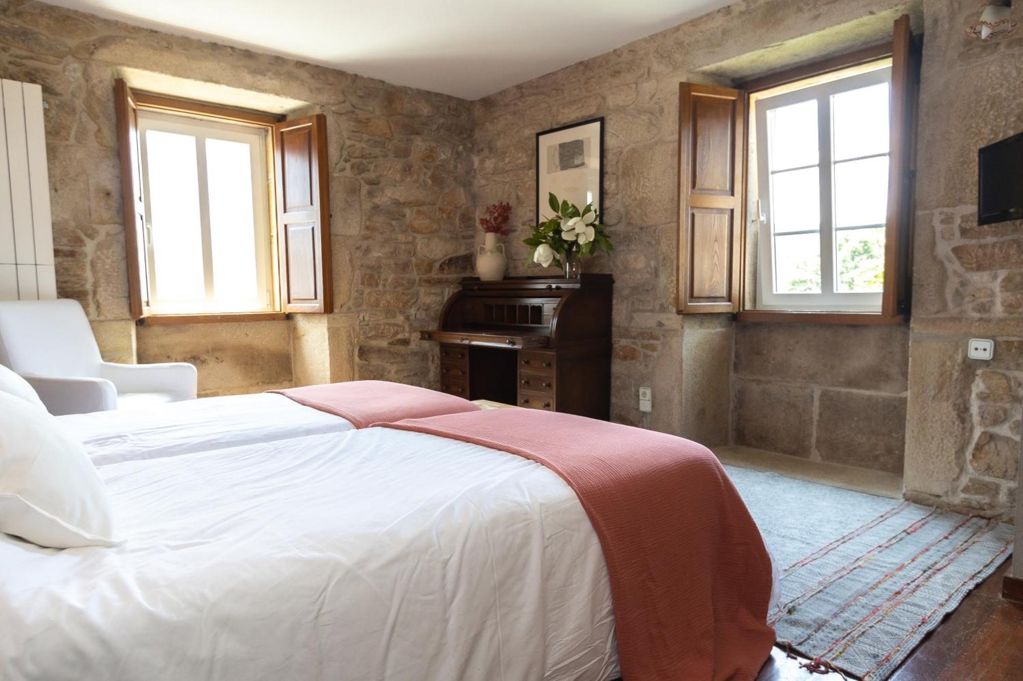 Вилла Casa Grande De Cornide Santiago De Compostela Тео Экстерьер фото