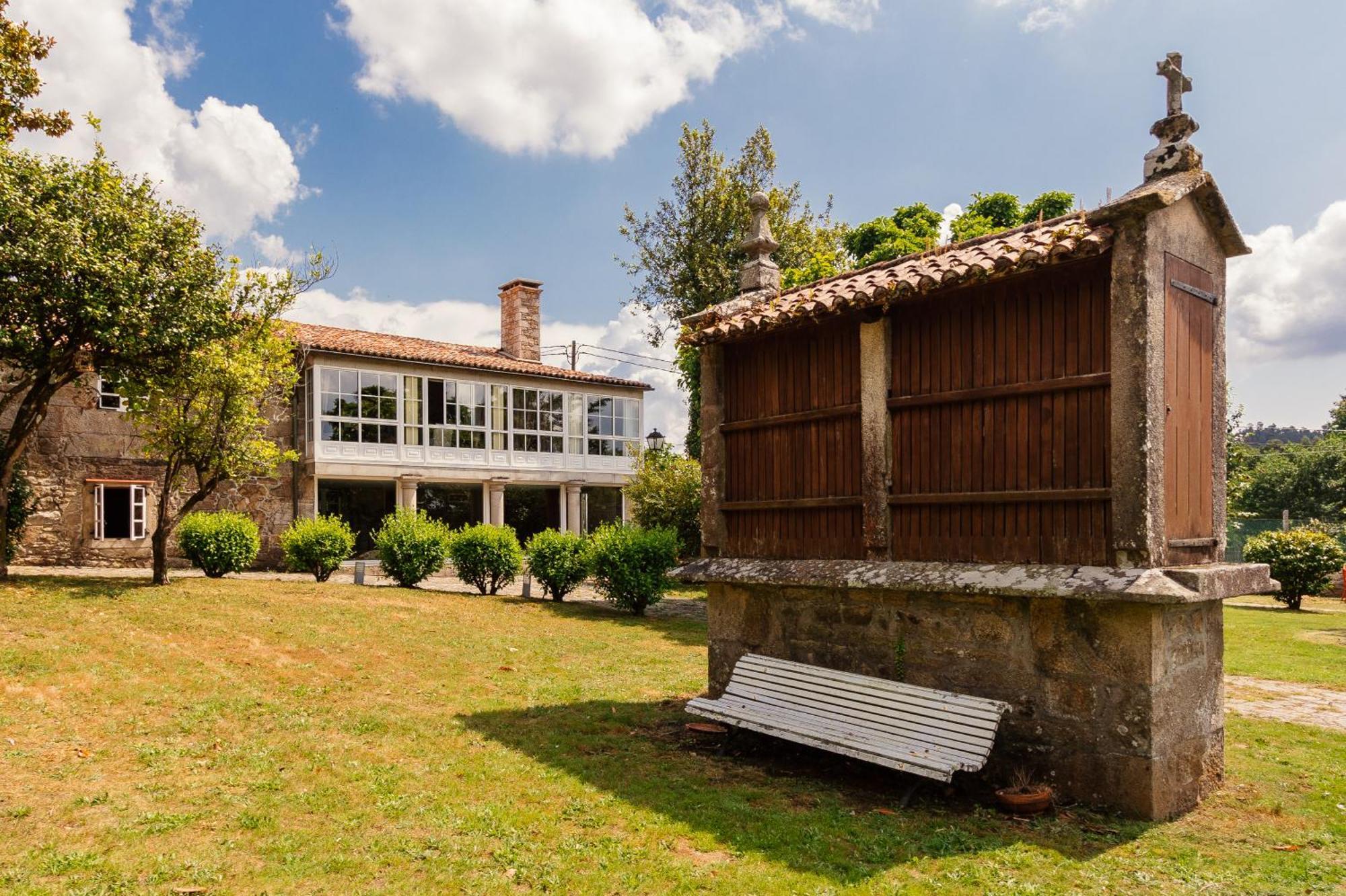 Вилла Casa Grande De Cornide Santiago De Compostela Тео Экстерьер фото