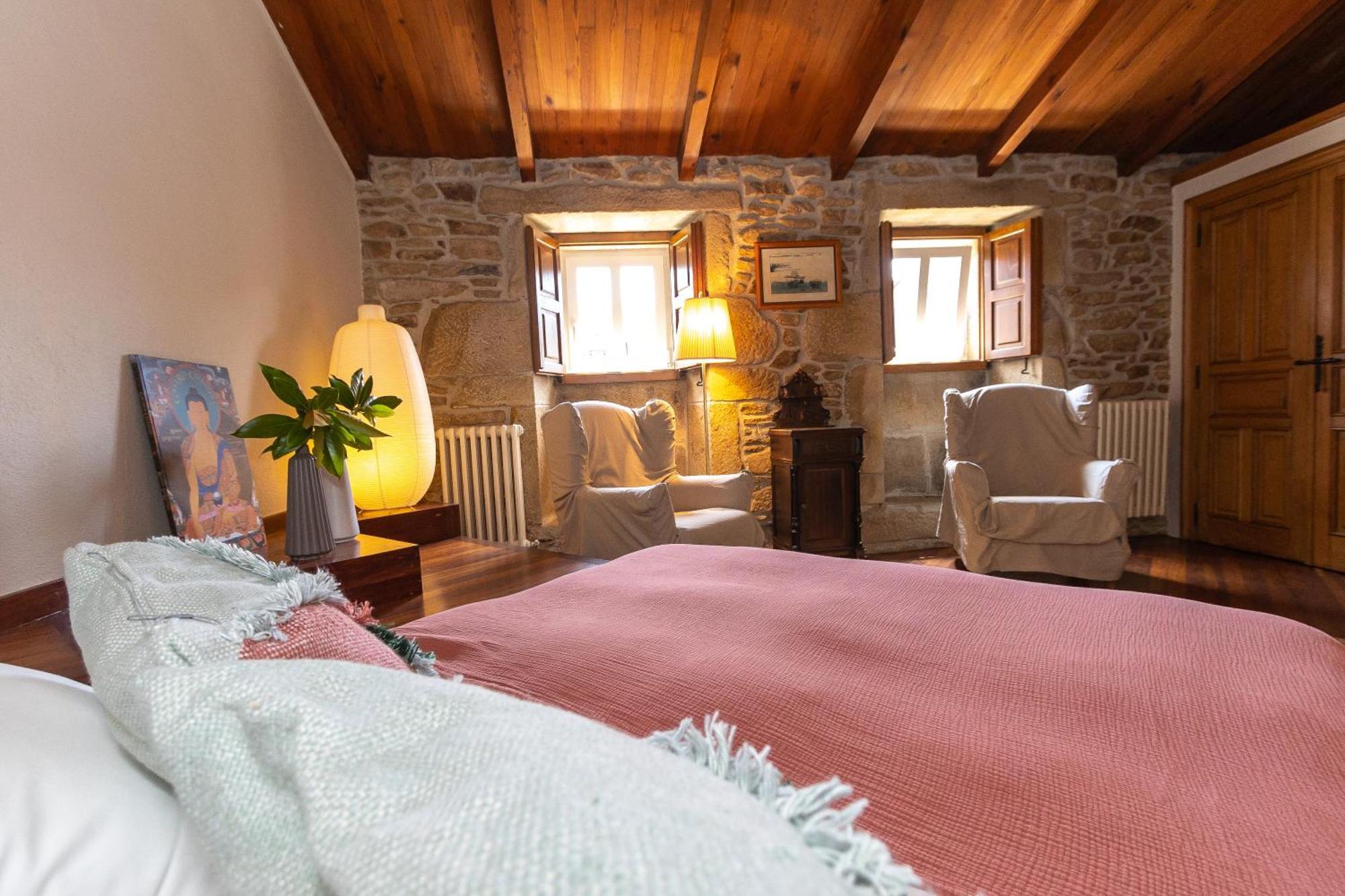 Вилла Casa Grande De Cornide Santiago De Compostela Тео Экстерьер фото