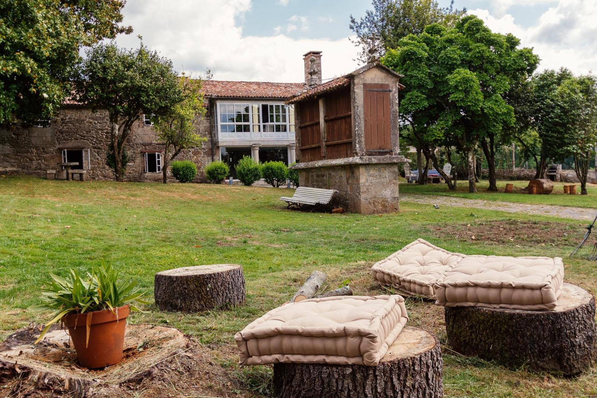 Вилла Casa Grande De Cornide Santiago De Compostela Тео Экстерьер фото
